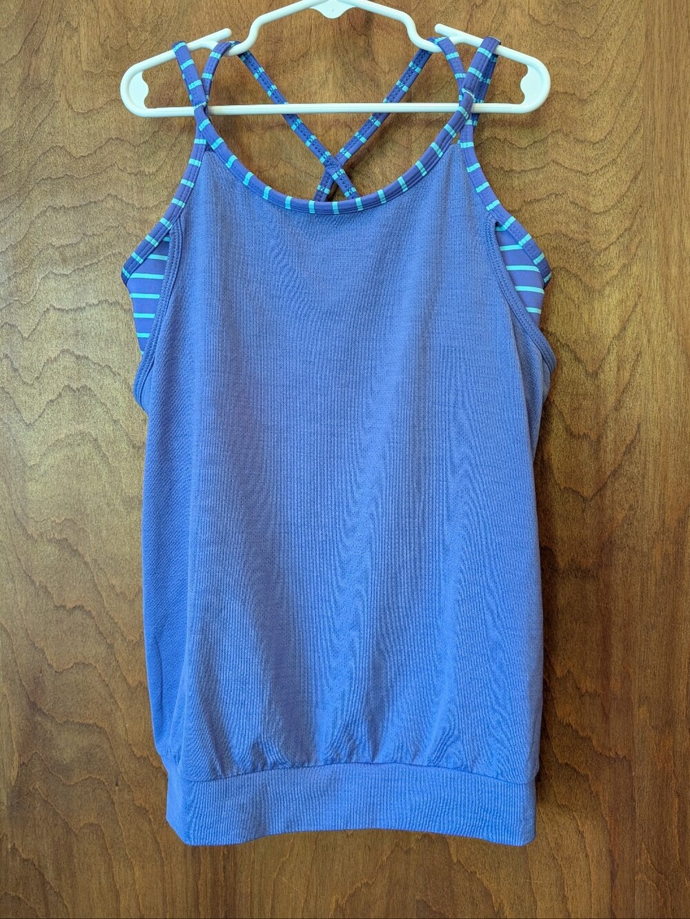 Athleta Girl Gratitude 2-in-1 Athletic Tank M 8-10